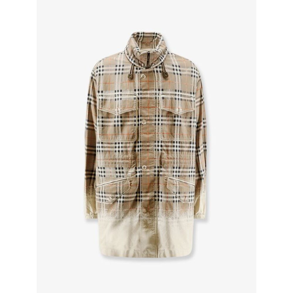 Burberry Men Lancaster Cotton Coat